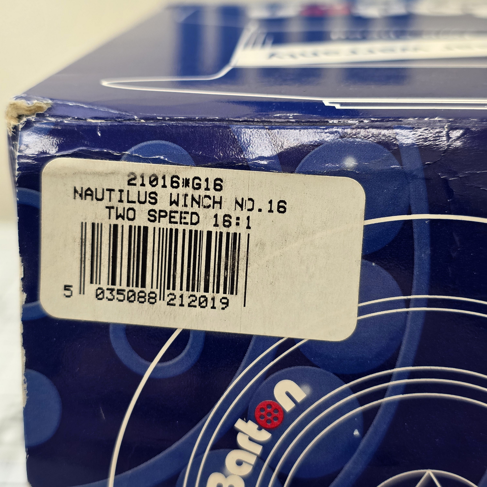 Купить Лебедка шкотовая/яхтенная композитная двухскоростная Barton Marine 21201 8:1/16:1 7ft.ru в интернет магазине Семь Футов