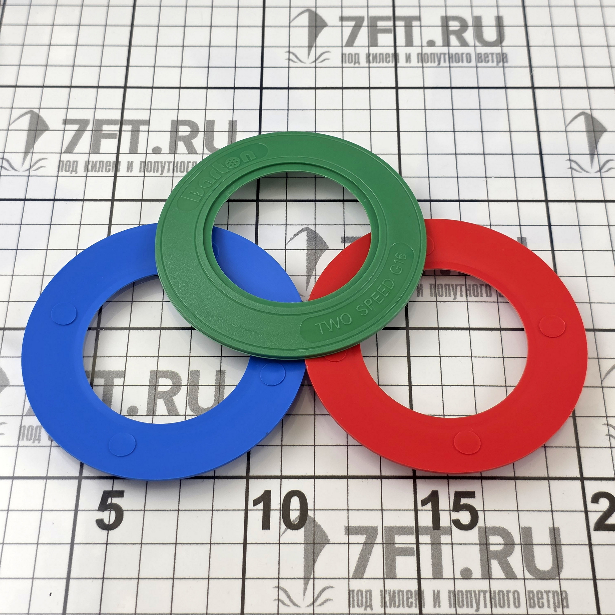 Купить Лебедка шкотовая/яхтенная композитная двухскоростная Barton Marine 21201 8:1/16:1 7ft.ru в интернет магазине Семь Футов