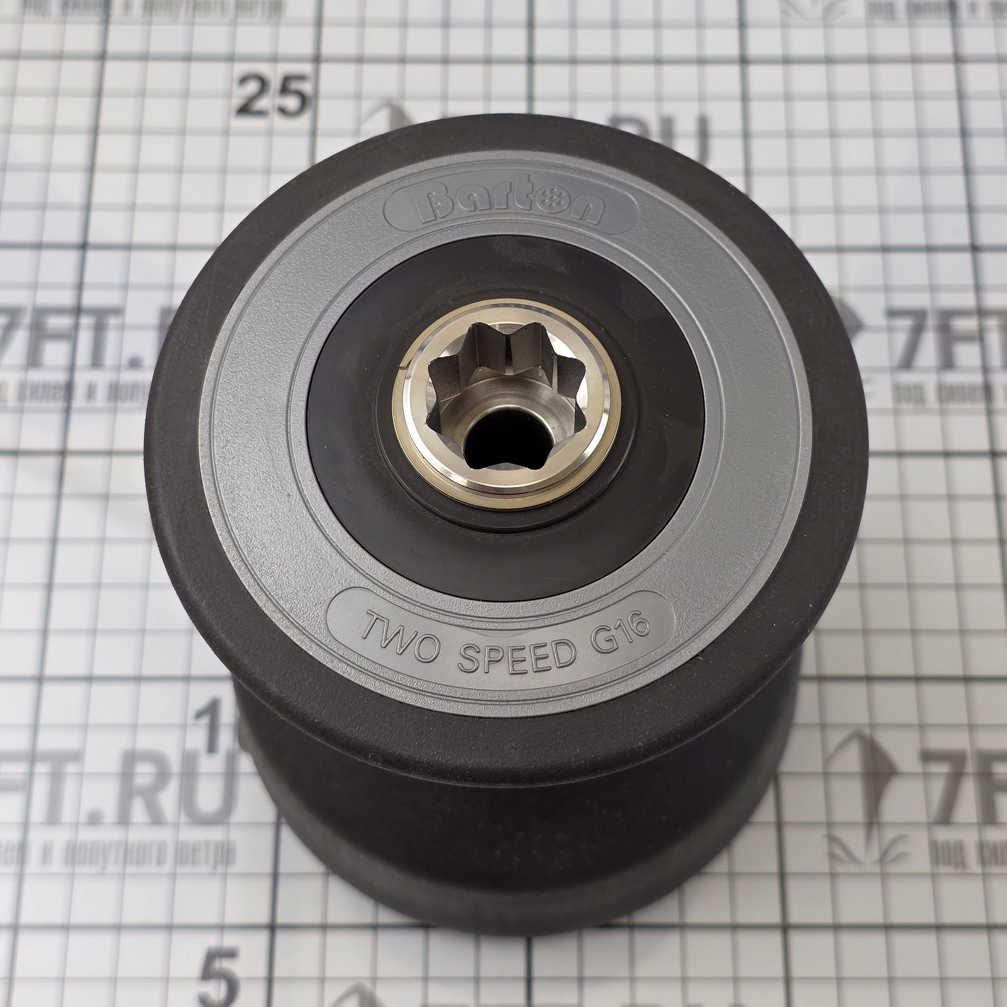 Купить Лебедка шкотовая/яхтенная композитная двухскоростная Barton Marine 21201 8:1/16:1 7ft.ru в интернет магазине Семь Футов