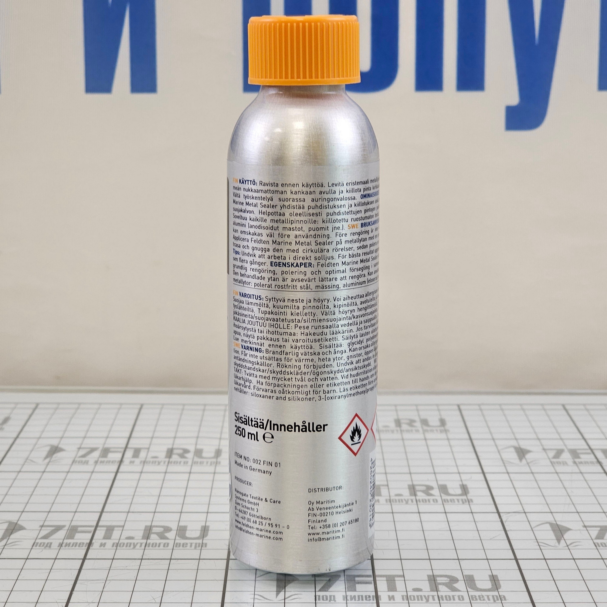 Купить Герметик Feldten Marine Nano Extract Metal Sealer 250мл для всех металлических поверхностей 7ft.ru в интернет магазине Семь Футов