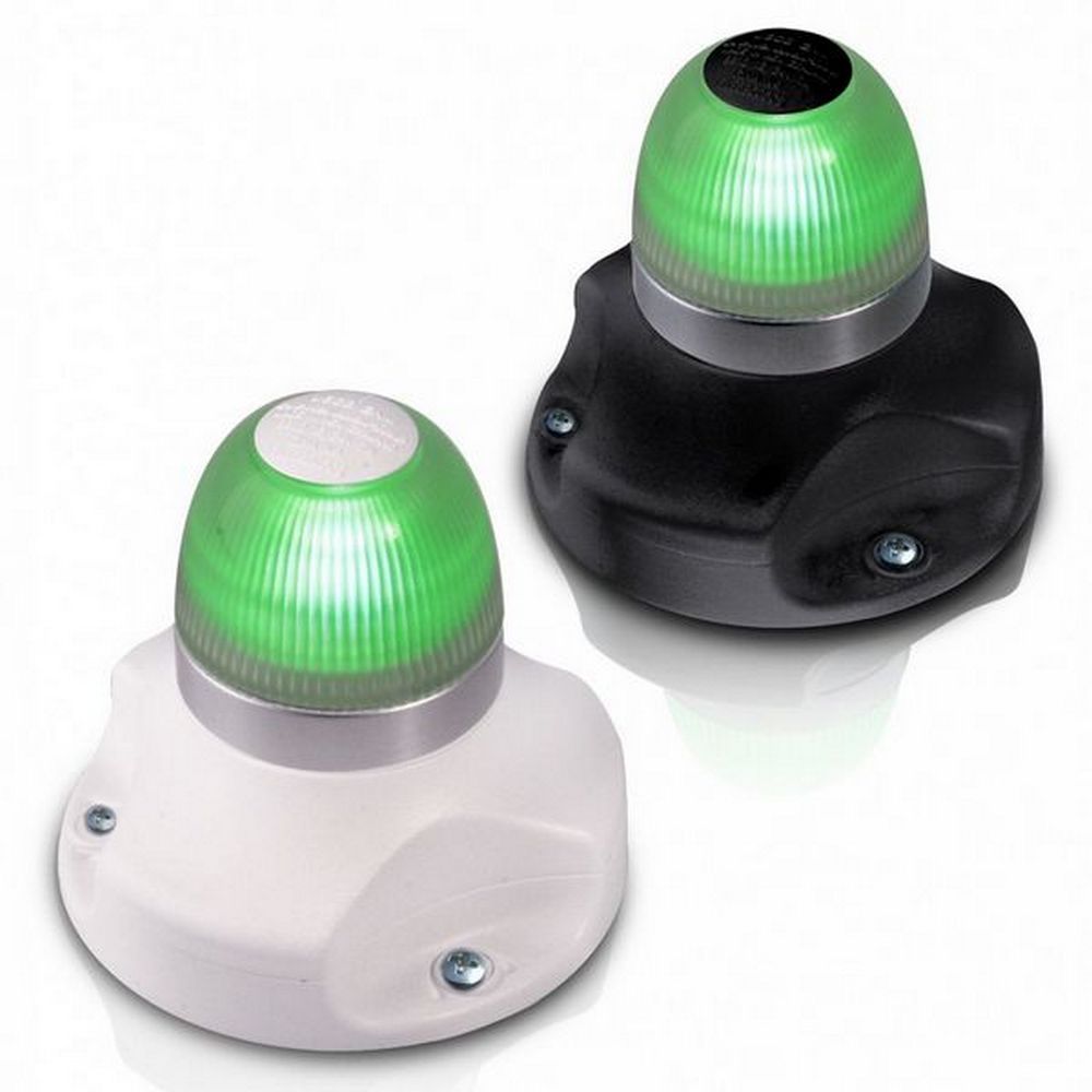 Купить Круговой огонь Hella Marine NaviLED 360 2LT 980 910-301 зеленый 360° 9-33В 2Вт видимость 2 мили в черном пластиковом корпусе для поверхностного монтажа 7ft.ru в интернет магазине Семь Футов