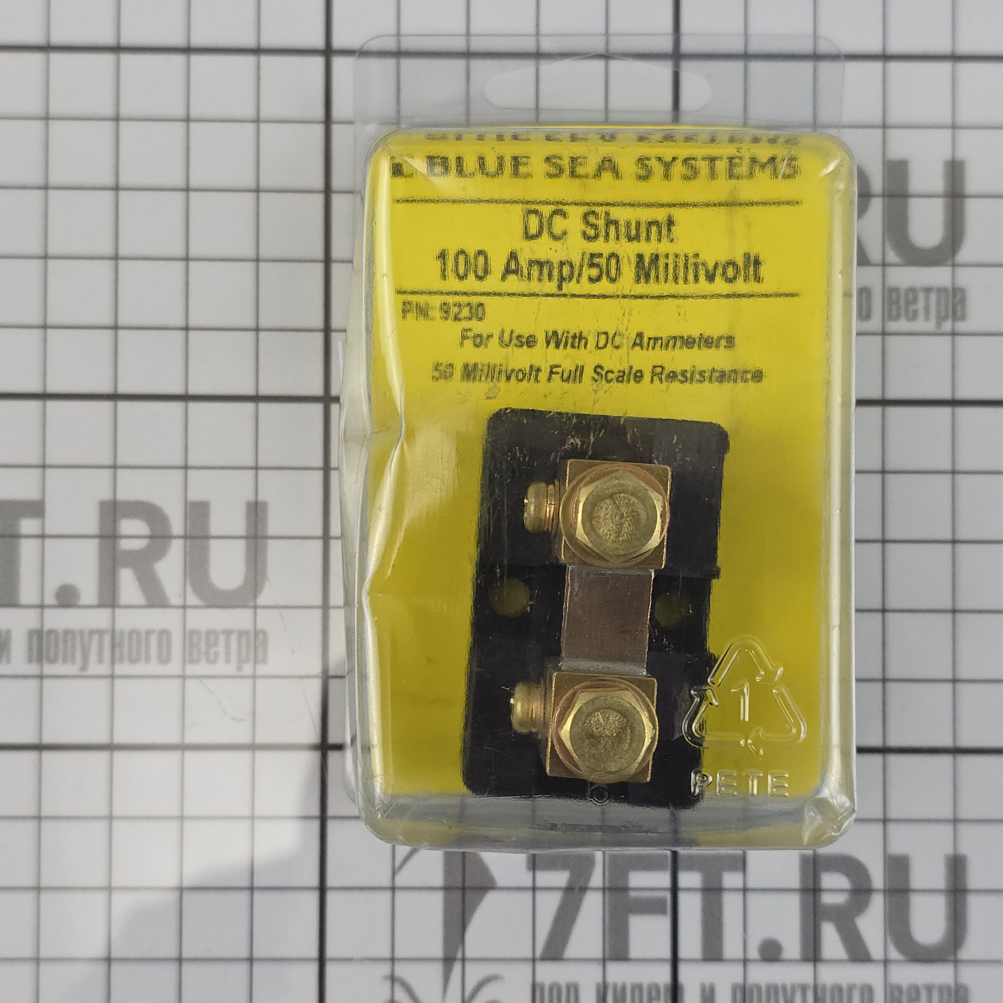 Купить Аналоговый шунт постоянного тока Blue Sea 9230 50мВ 100А 7ft.ru в интернет магазине Семь Футов