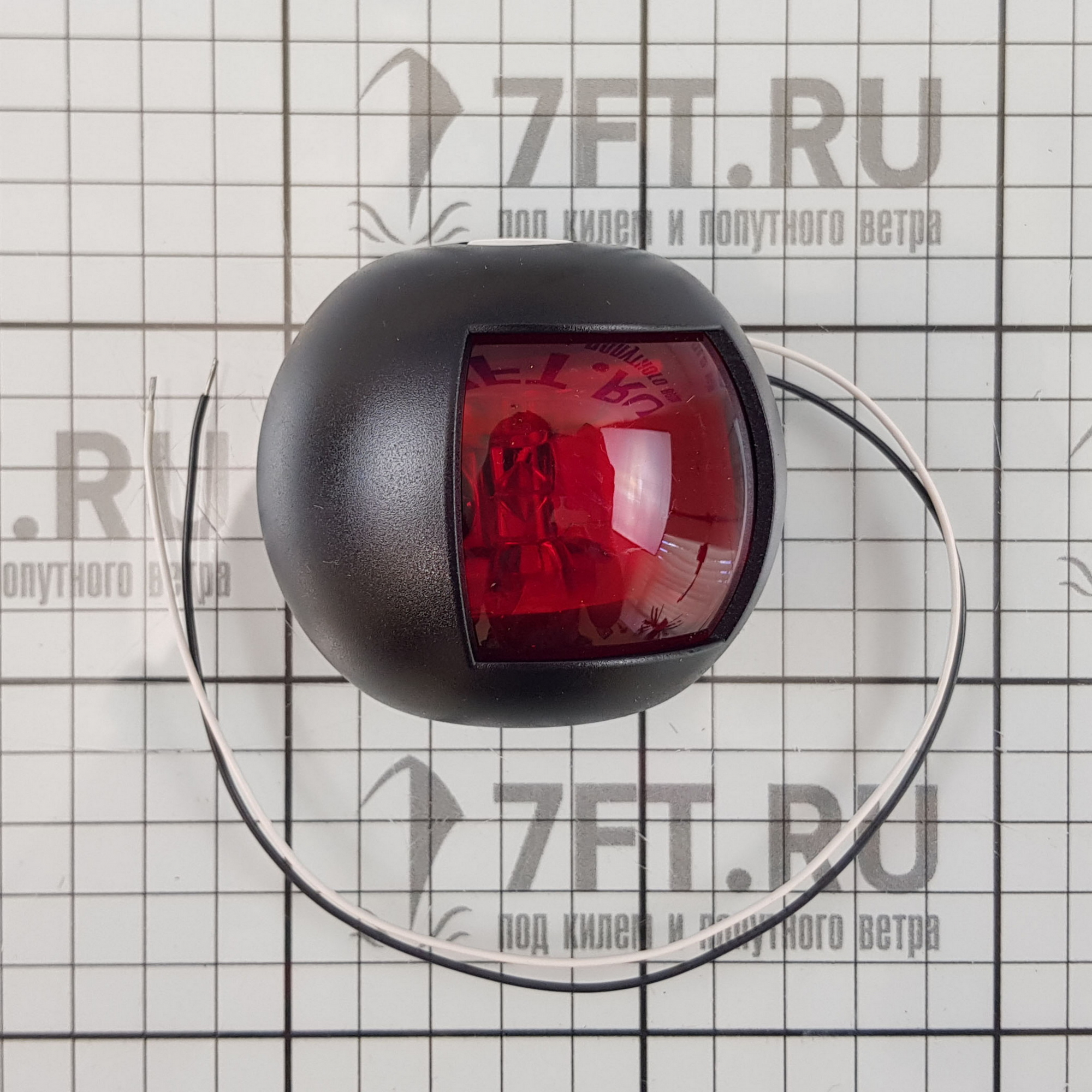 Купить Бортовой огонь светодиодный красный TREM Orsa Minore L7680530 6 - 32 В 112° для судов до 12 м чёрный корпус 7ft.ru в интернет магазине Семь Футов