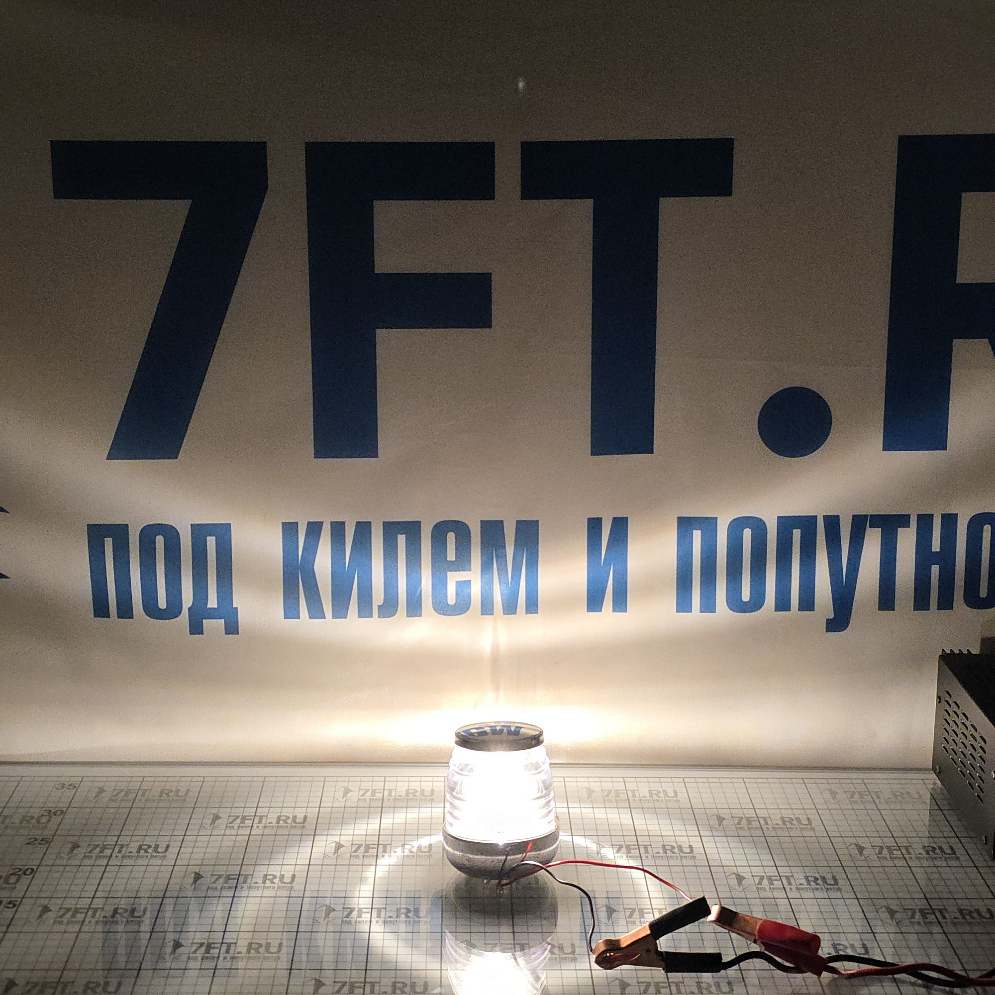 Купить Круговой огонь белый 360° 12В 10Вт в корпусе из нержавеющей стали AISI316 для судов до 20м, Osculati 11.136.00 7ft.ru в интернет магазине Семь Футов