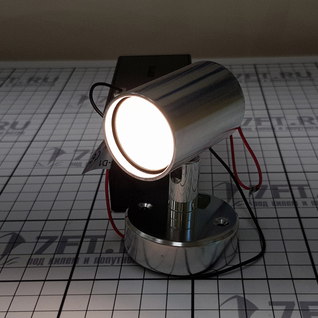 Купить Бра светодиодное из полированного алюминия Batsystem Tube D1 2093-D1 12 - 14 В 0,6 Вт свет с одной стороны 7ft.ru в интернет магазине Семь Футов