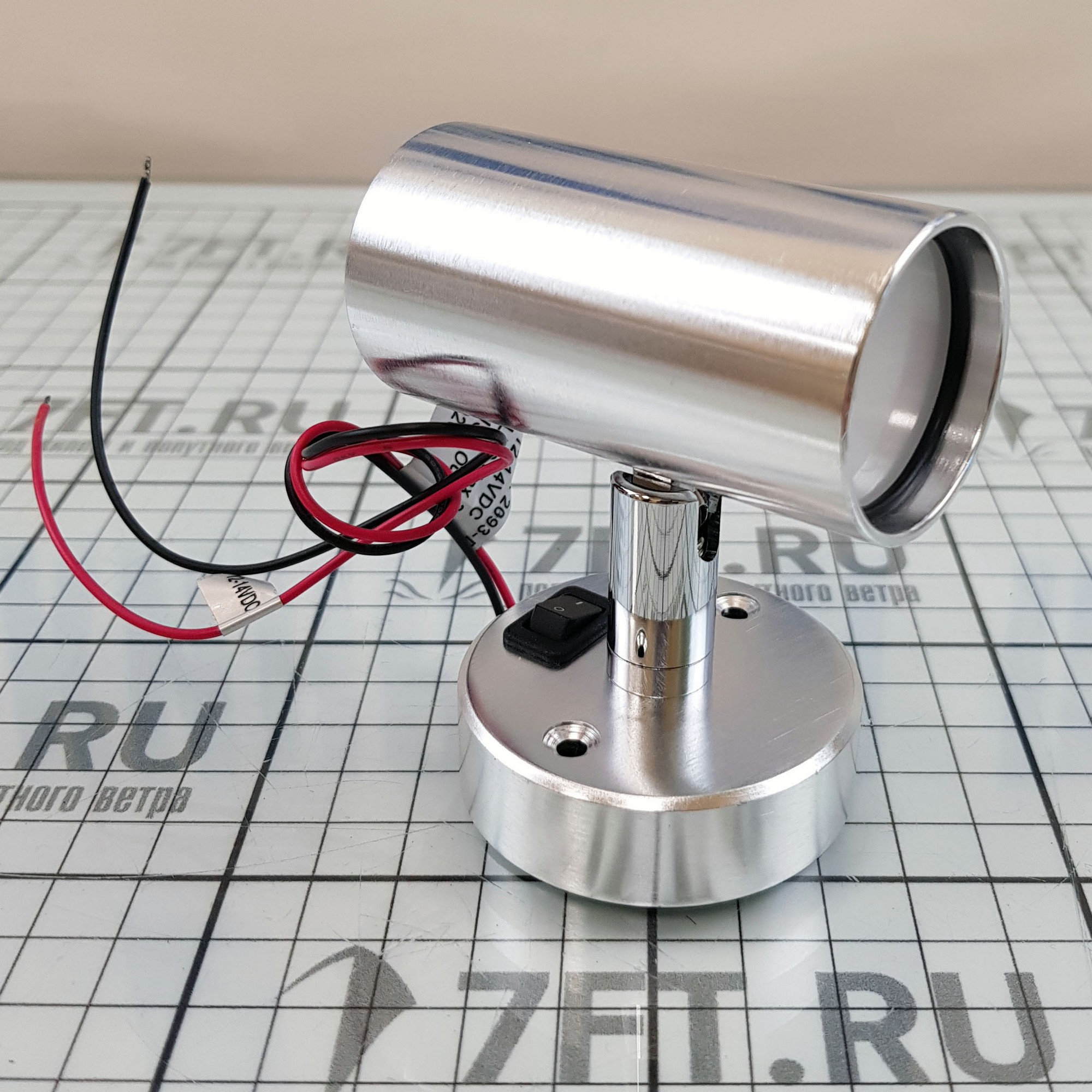 Купить Бра светодиодное из полированного алюминия Batsystem Tube D2USB 2093-D2 12 - 14 В 1,2 Вт свет с двух сторон 7ft.ru в интернет магазине Семь Футов