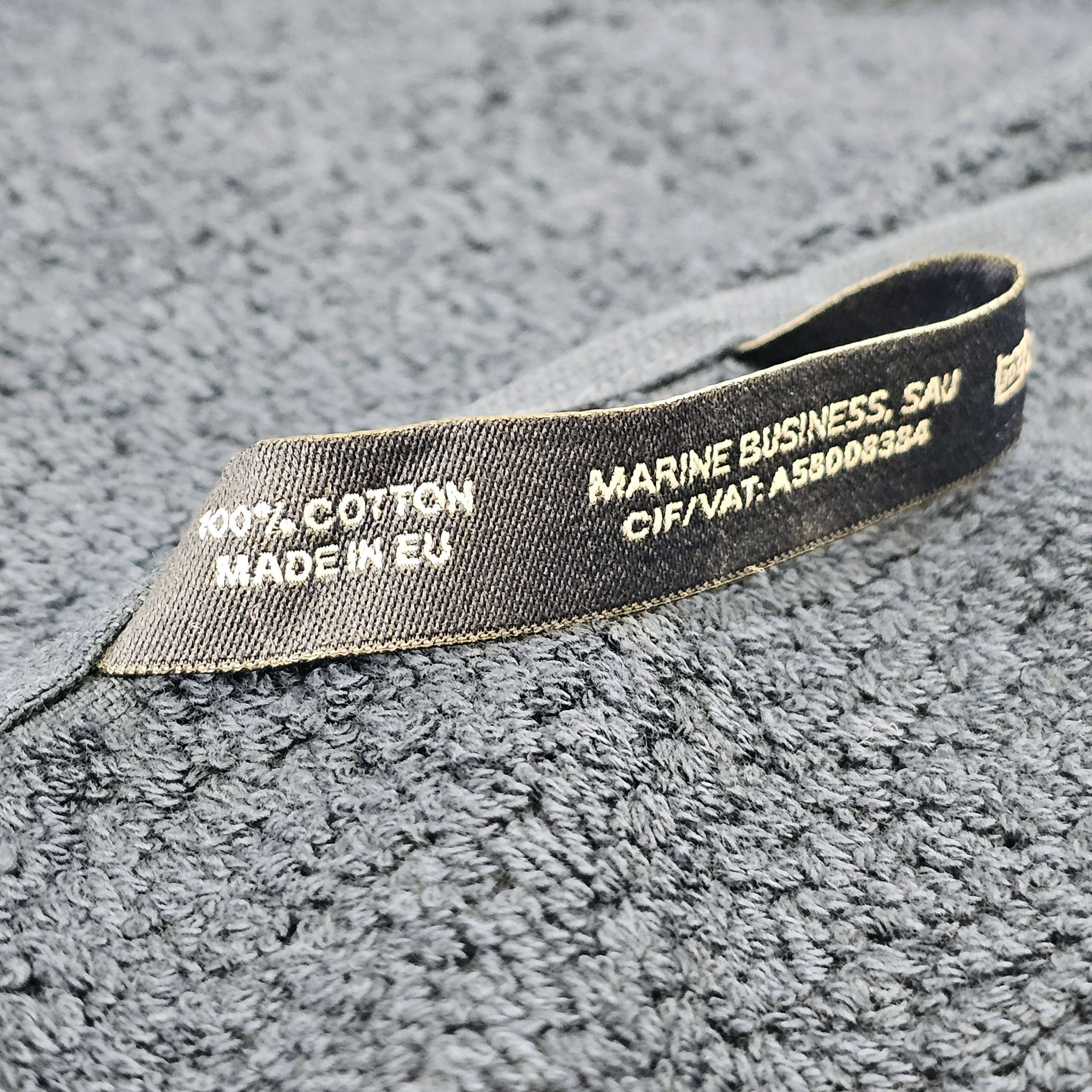 Купить Набор махровых полотенец Marine Business Santorini 53102 3шт из синего хлопка 7ft.ru в интернет магазине Семь Футов
