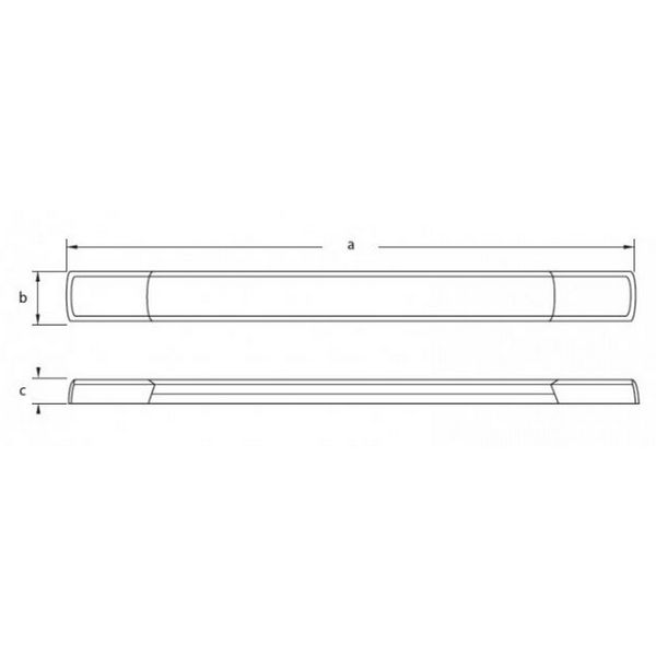 Купить Светильник светодиодный Hella Marine 0881 Courtesy 2JA 980 881-112 285x25x10мм 24В 1,5Вт 5000K белый свет  7ft.ru в интернет магазине Семь Футов