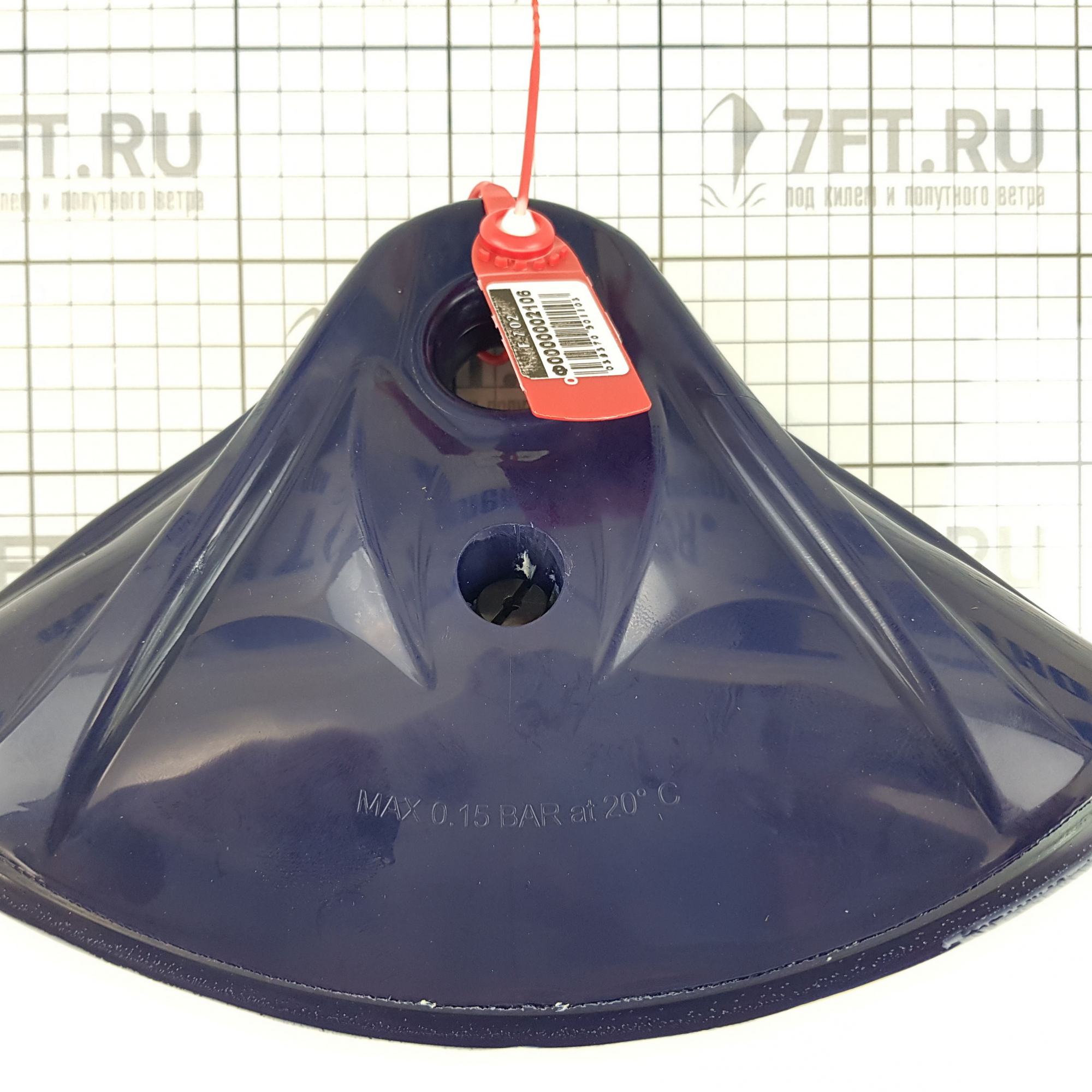 Купить Кранец швартовый Polyform F7 Ø375x1020мм 85л надувной из белого/синего ПВХ для судов 14-18м 7ft.ru в интернет магазине Семь Футов