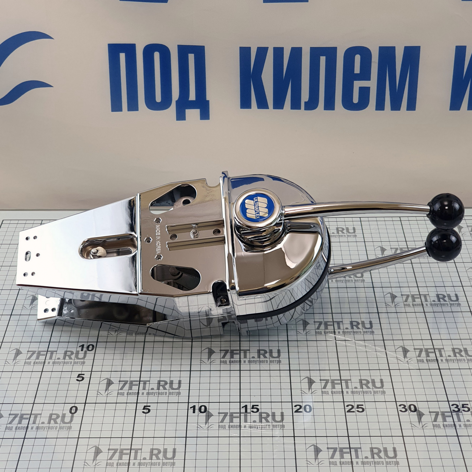 Купить Машинка газ реверс Ultraflex B104 37924L для двух моторов 7ft.ru в интернет магазине Семь Футов