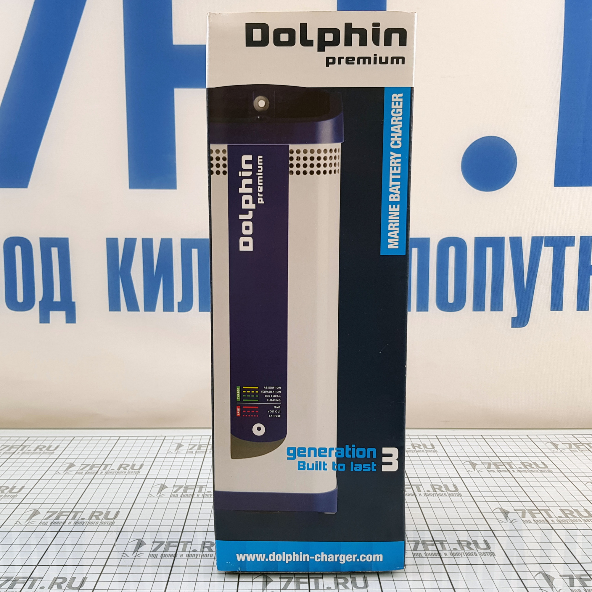 Купить Автоматическое зарядное устройство Dolphin Premium 399020 12В 115/230В 25А IP20 на 3 АКБ 7ft.ru в интернет магазине Семь Футов