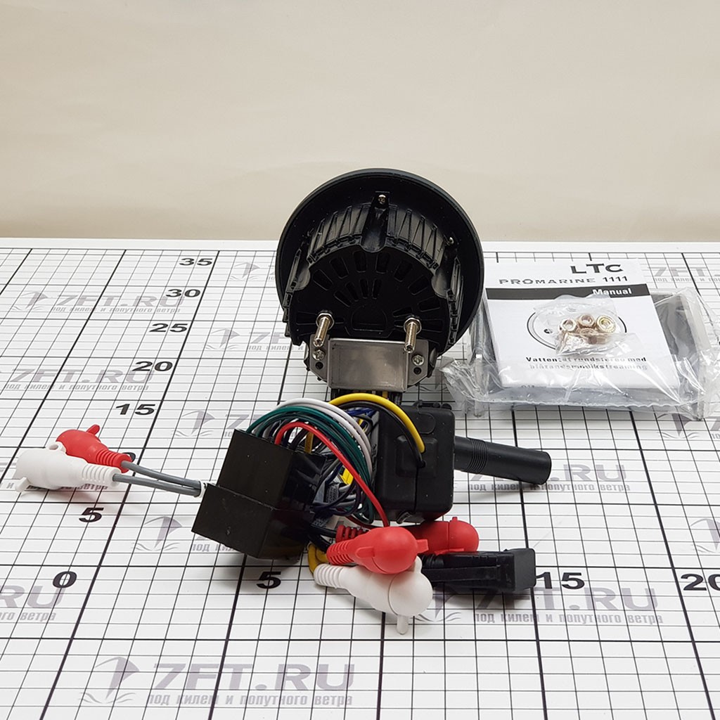 Купить Радиоприёмник судовой LTC PROMarine 1111 3101 18 частот усилитель Mosfet 4x65Вт Bluetooth/USB/AUX IP67 белый 7ft.ru в интернет магазине Семь Футов