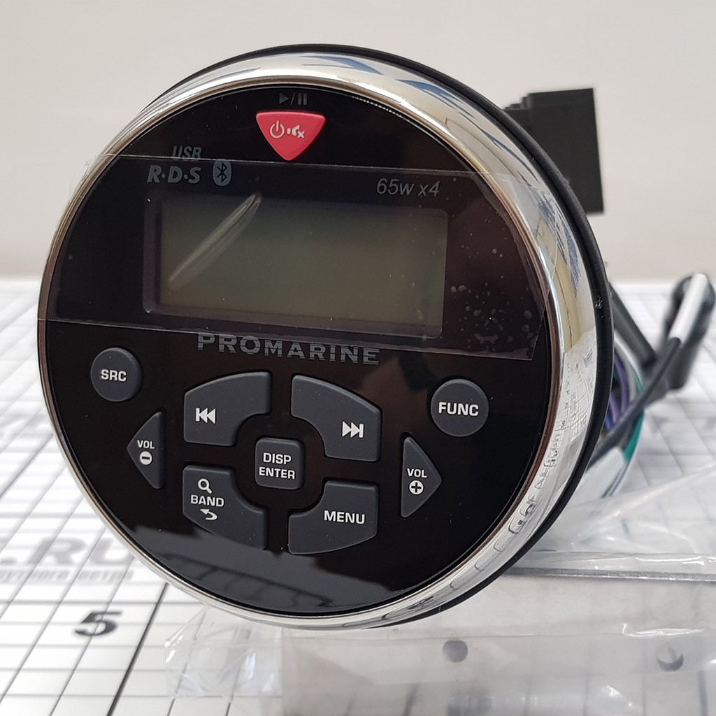 Купить Судовой радиоприёмник круглый LTC PROMarine 1111 3100 чёрный 18 частот 4 x 65 Вт Mosfet 7ft.ru в интернет магазине Семь Футов