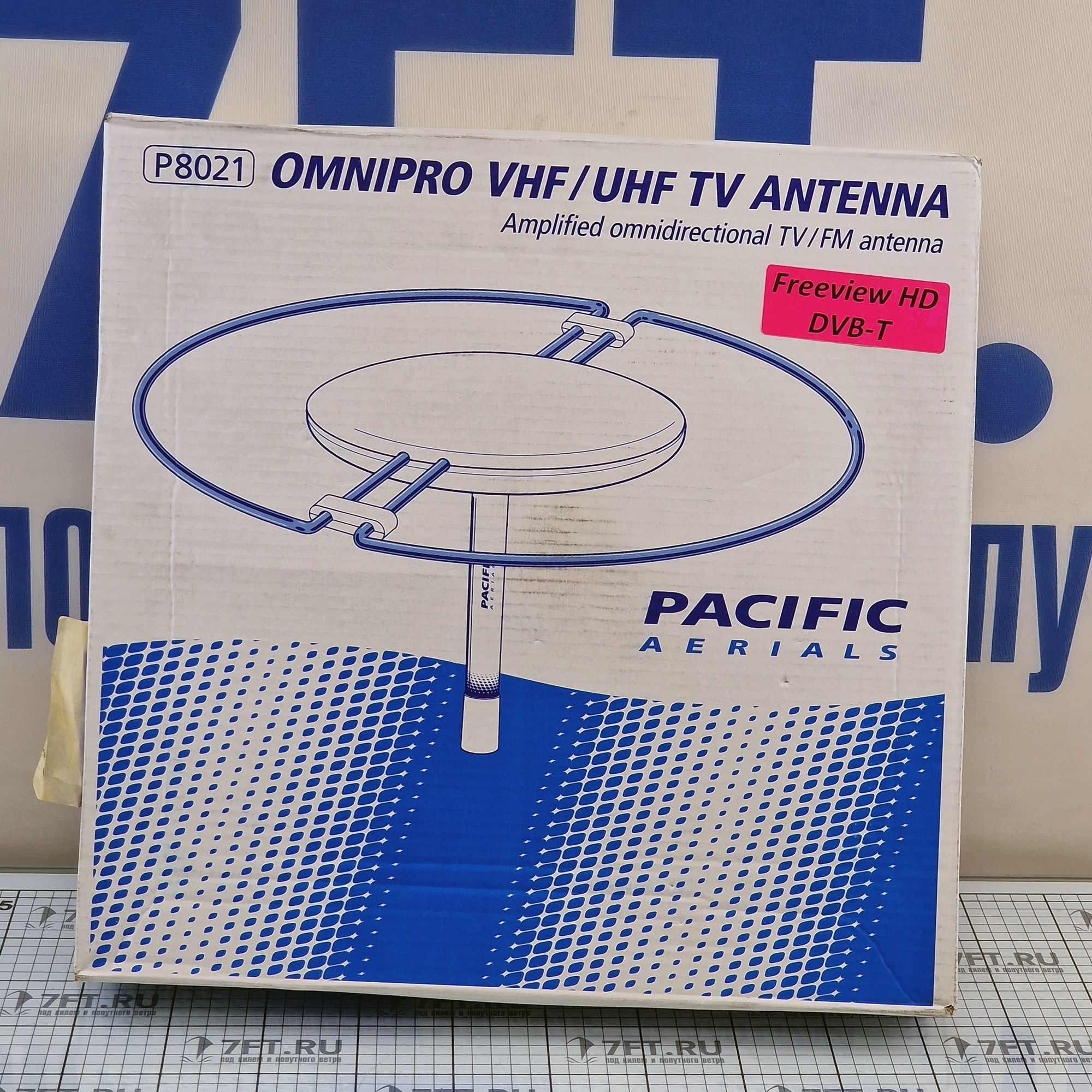 Купить Телевизионная антенна VHF/UHF Pacific Aerials Omnipro P8021 40-890мГц 2-22дБ 450мм с монтажным комплектом 7ft.ru в интернет магазине Семь Футов