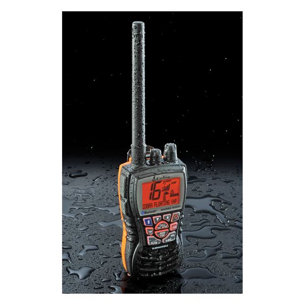 Купить Плавающая морская VHF радиостанция Cobra MR HH500 FLT BT 1/3/6Вт 121x67x53мм с Bluetooth 7ft.ru в интернет магазине Семь Футов