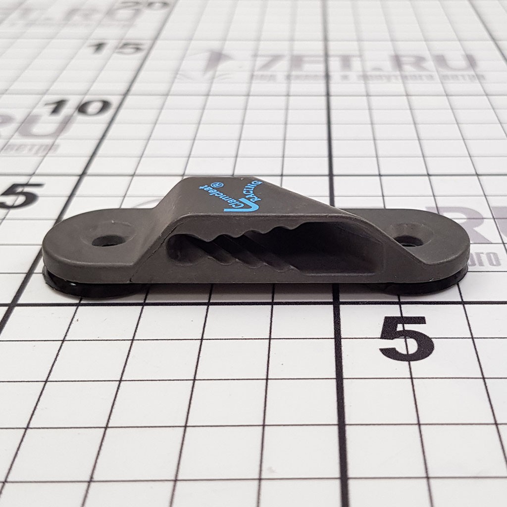 Купить Стопор щелевой из алюминия Clamcleat Racing Sail Line cleat CL273AN+P 3 - 6 мм 70 x 21 x 12 мм М4 с площадкой для установки c правой стороны 7ft.ru в интернет магазине Семь Футов