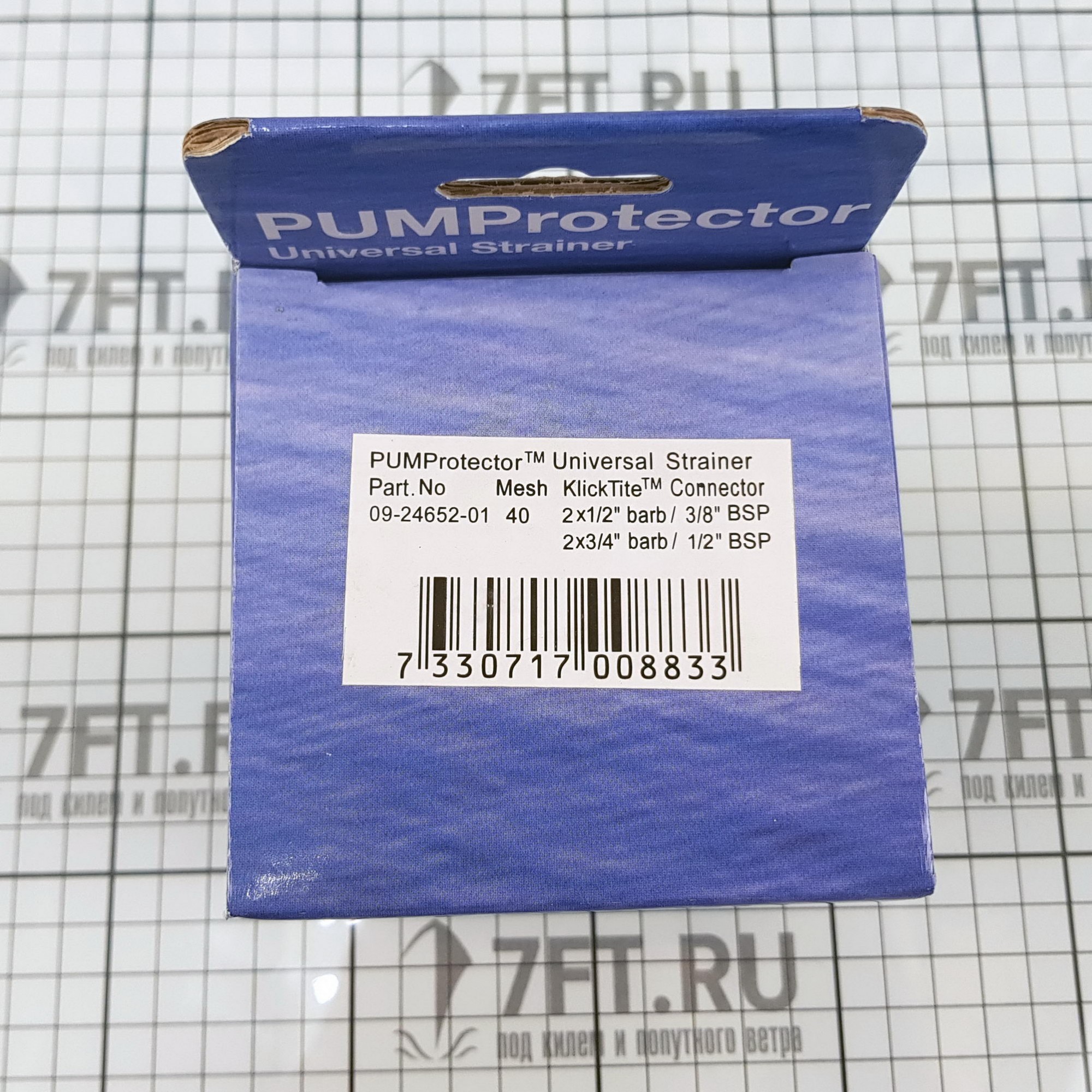 Купить Фильтр Johnson Pump PUMProtector 09-24652-01 80x60мм универсальный 7ft.ru в интернет магазине Семь Футов