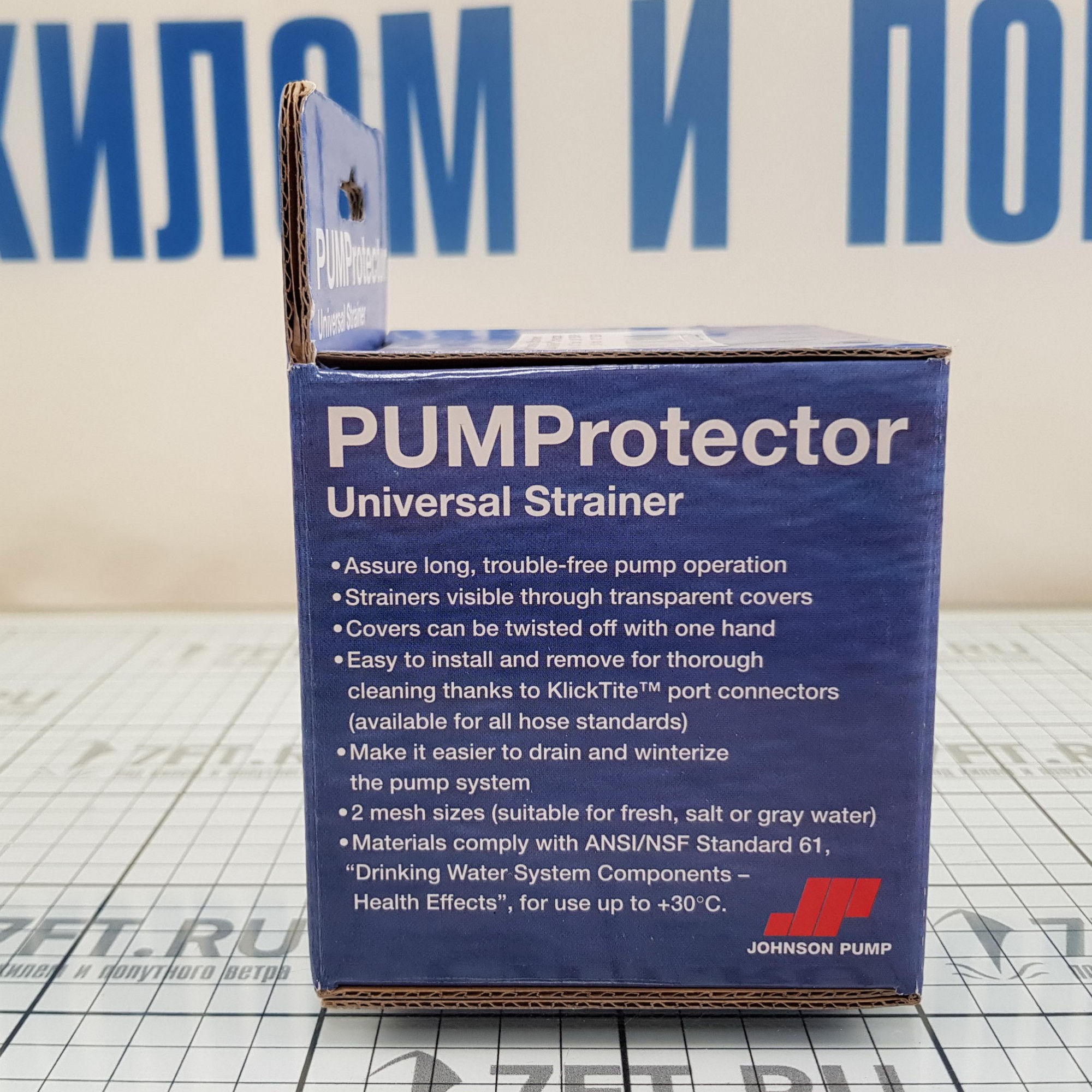 Купить Фильтр Johnson Pump PUMProtector 09-24652-01 80x60мм универсальный 7ft.ru в интернет магазине Семь Футов