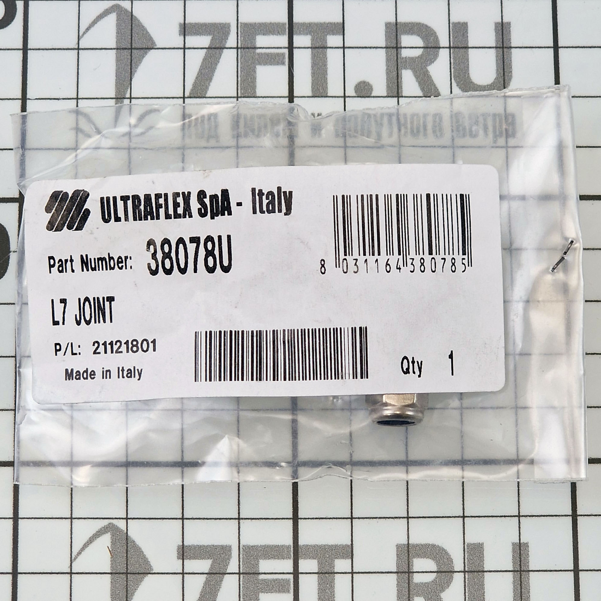 Купить Наконечник Ultraflex L7 38078U из нержавеющей стали с резьбовым креплением 10-32 UNF для кабелей C2/C8/Mach Zero 7ft.ru в интернет магазине Семь Футов