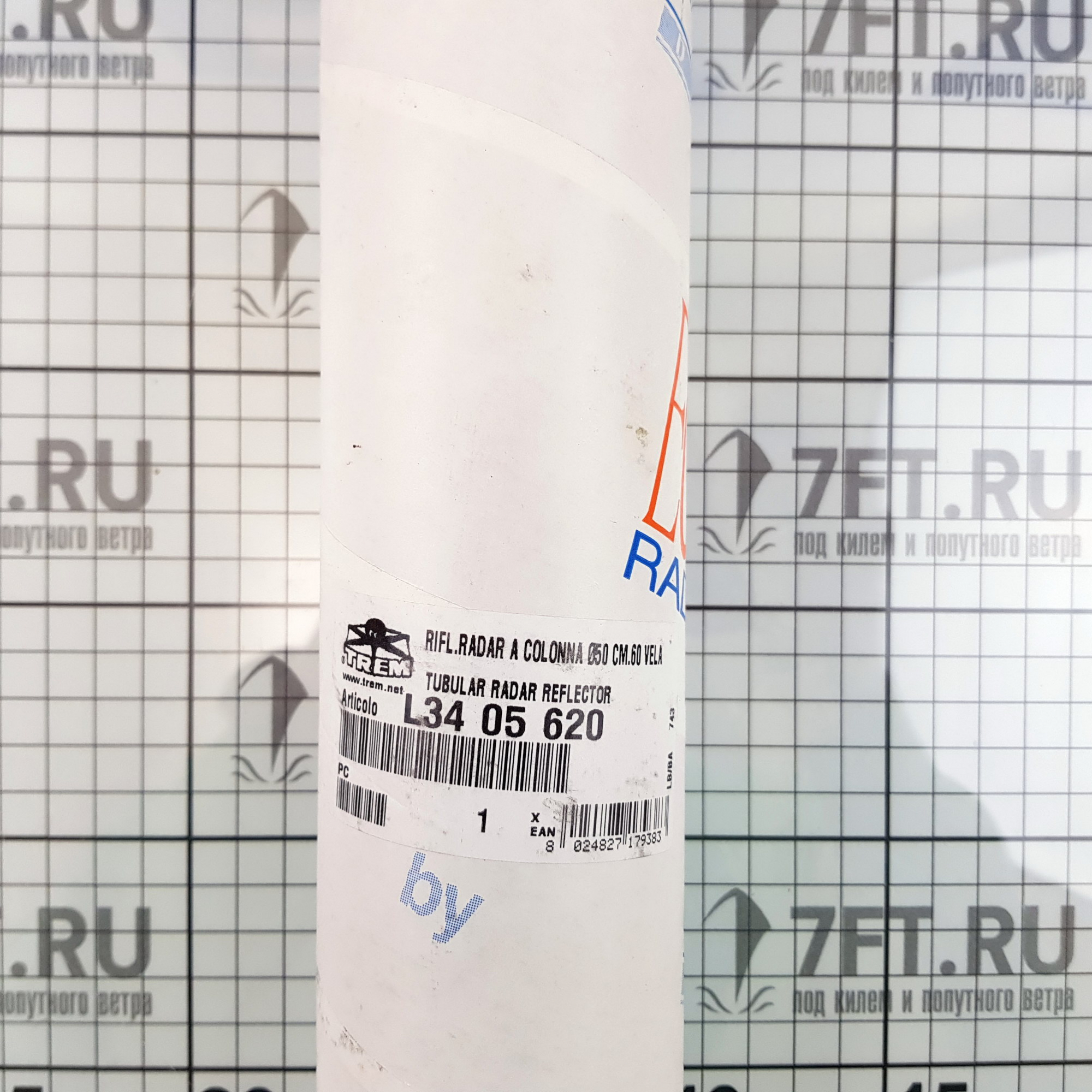 Купить Радиолокационный отражатель для яхт Trem Per Vela L3405620 50 x 500 мм до 2,5 миль 7ft.ru в интернет магазине Семь Футов