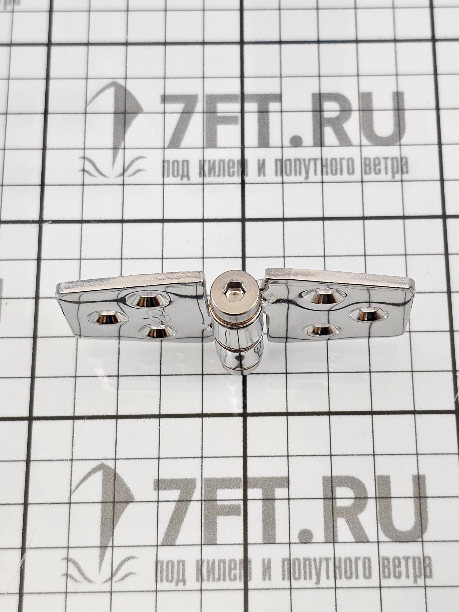 Купить Петля фрикционная Roca 449103 76,2x38,1x3мм из электрополированной нержавеющей стали AISI304 7ft.ru в интернет магазине Семь Футов