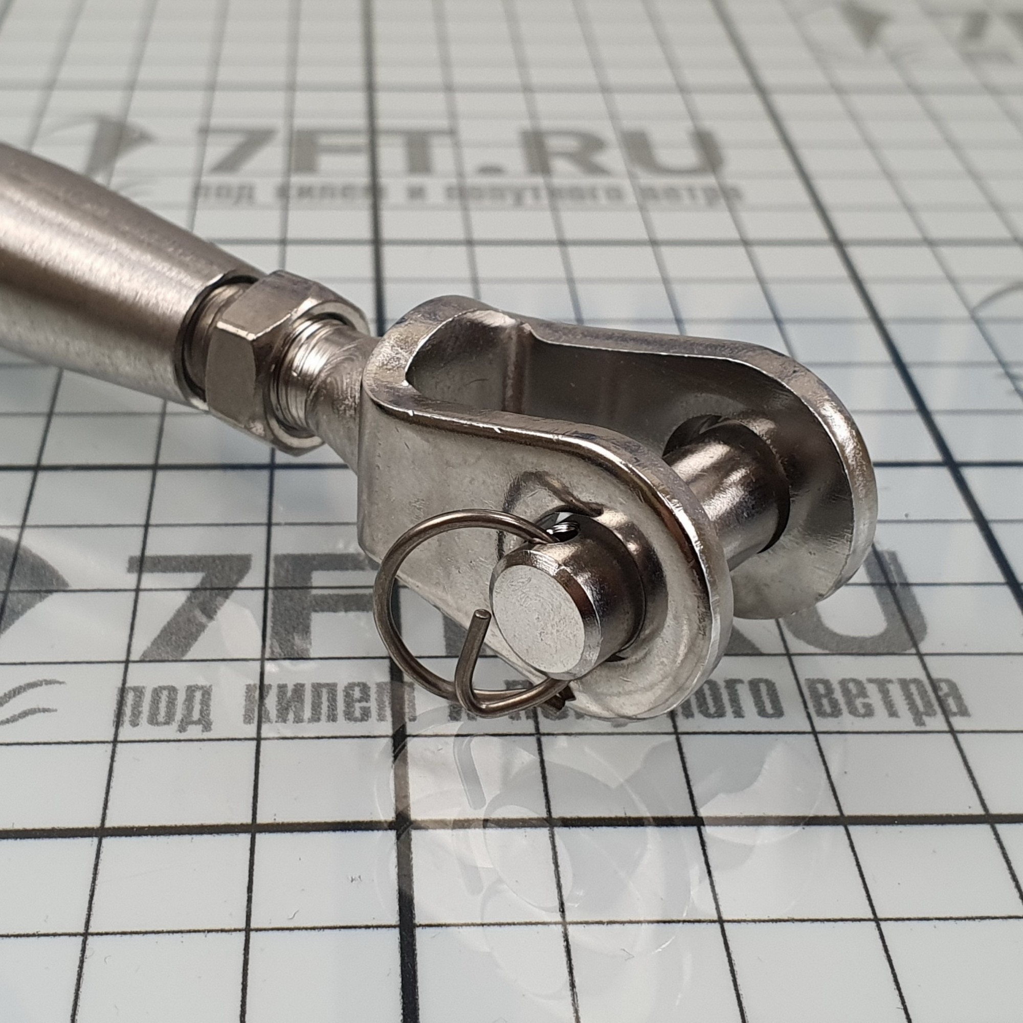 Купить Талреп из нержавеющей стали Blue Wave 120010A 190 мм 3400 кг вилка/вилка 7ft.ru в интернет магазине Семь Футов