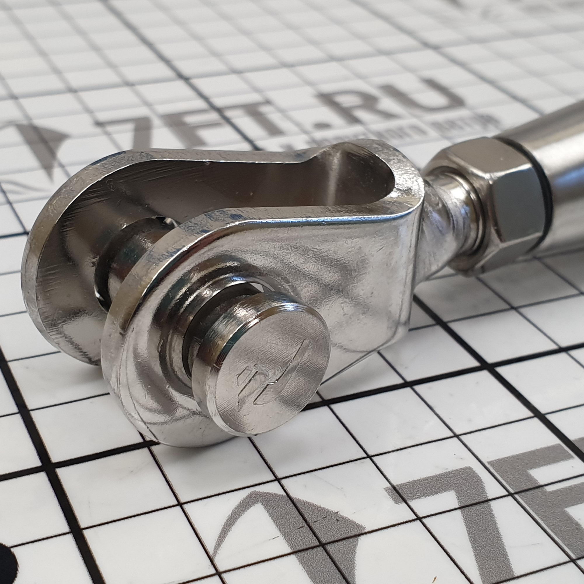 Купить Талреп из нержавеющей стали Blue Wave 120011A 219 мм 4600 кг вилка/вилка 7ft.ru в интернет магазине Семь Футов