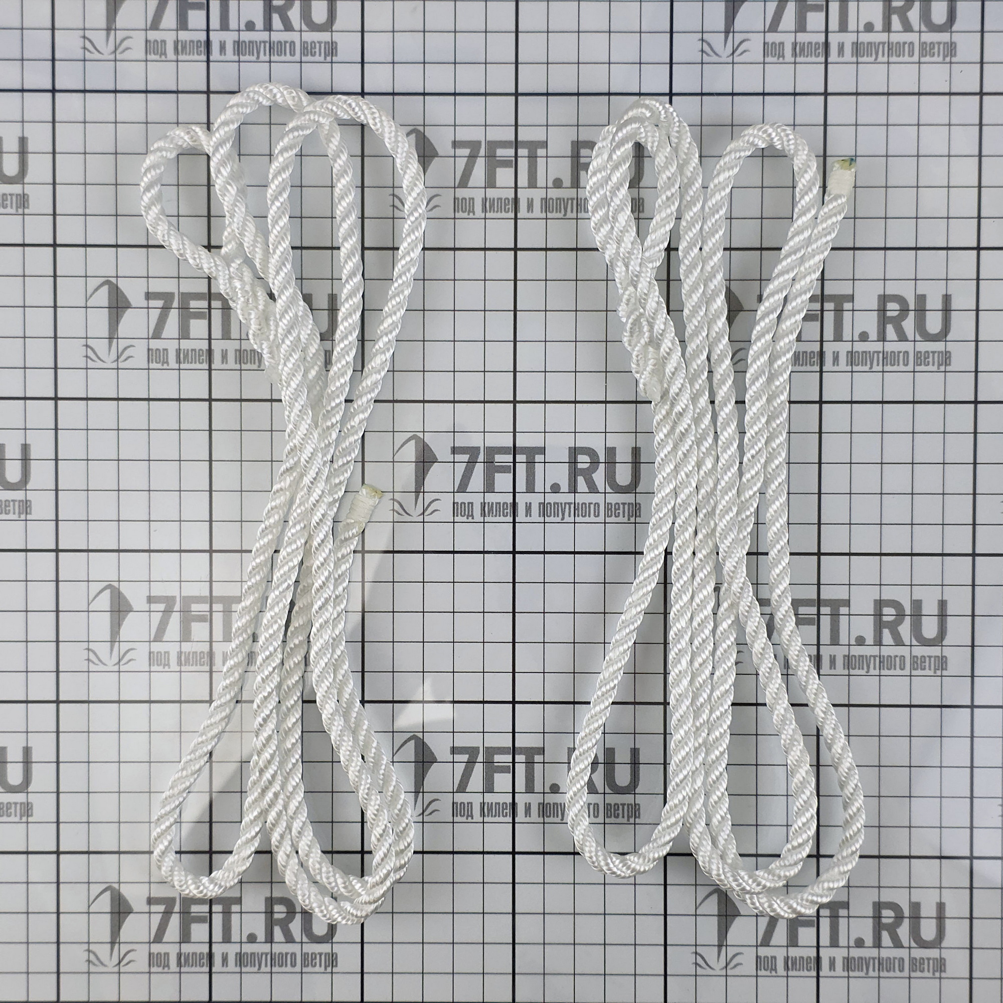 Купить Готовый конец для кранцев FSE Robline Twisted Fender Lines 7159322 6 мм 1,5 м белый 7ft.ru в интернет магазине Семь Футов