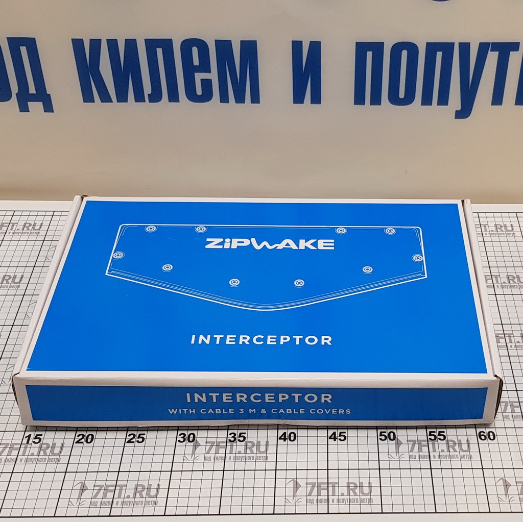 Купить Интерцептор Zipwake IT450-S V13 2011482 13° 450x162мм кабель 3м с уплотнителем 7ft.ru в интернет магазине Семь Футов