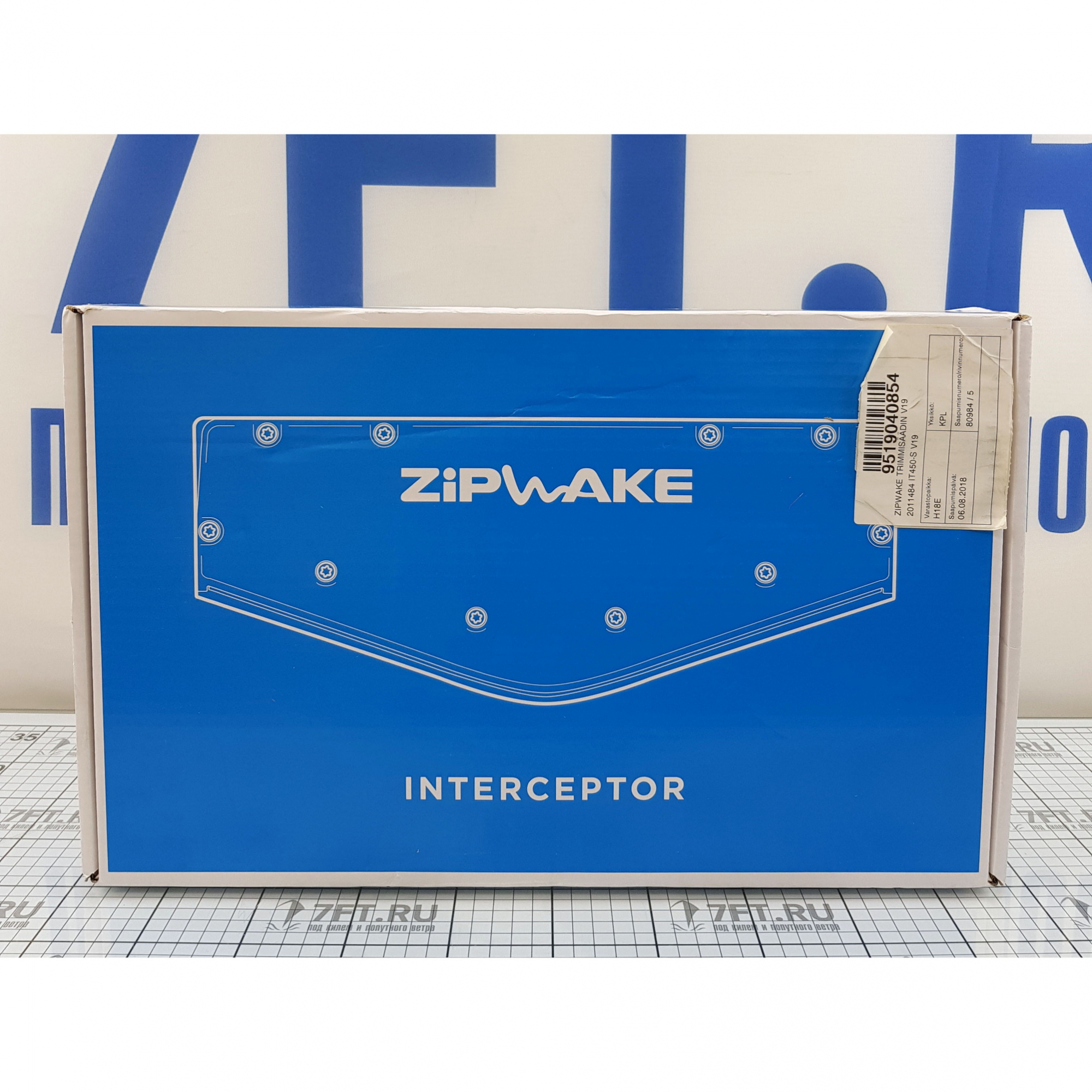 Купить Интерцептор Zipwake IT450-S V19 2011484 19° 450x187мм кабель 3м с уплотнителем 7ft.ru в интернет магазине Семь Футов