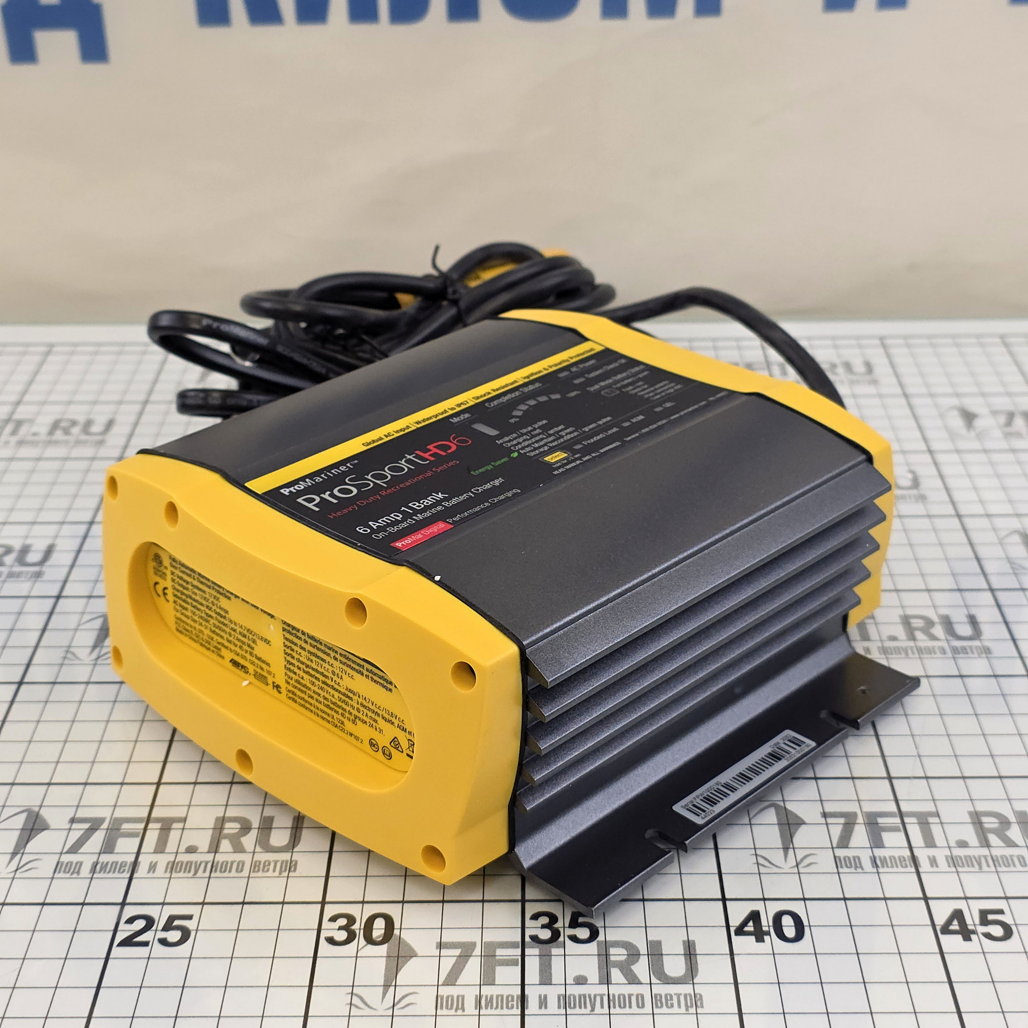 Купить Зарядное устройство ProMariner ProSport 6PFC 43023 12В 100-260В 6А IP67 на 1 АКБ 7ft.ru в интернет магазине Семь Футов