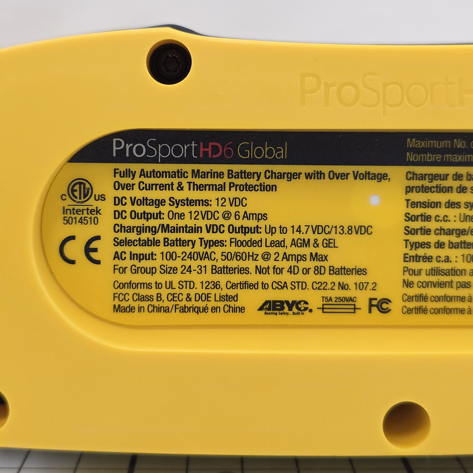 Купить Зарядное устройство ProMariner ProSport 6PFC 43023 12В 100-260В 6А IP67 на 1 АКБ 7ft.ru в интернет магазине Семь Футов