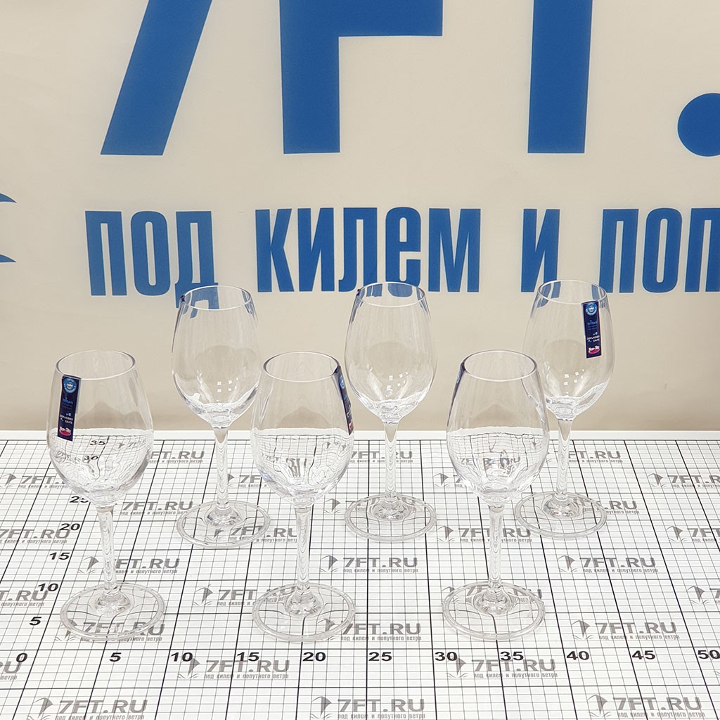 Купить Набор бокалов для вина из тритана Marine Business Clear 28104 215x80мм ø60мм 325мл 6шт 7ft.ru в интернет магазине Семь Футов