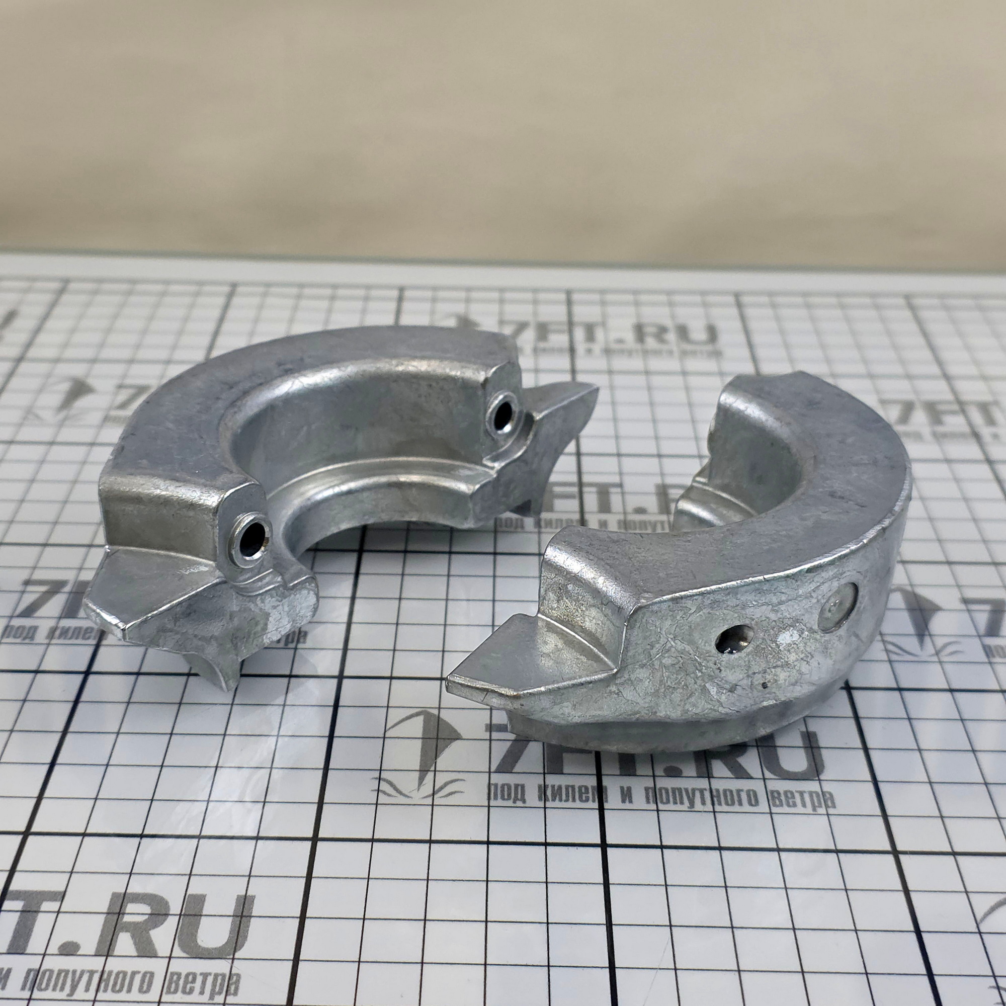 Купить Цинковый кольцевой анод Tecnoseal 00734 Ø110x140x40мм для двигателей Volvo Penta SD 130S, 150S 7ft.ru в интернет магазине Семь Футов