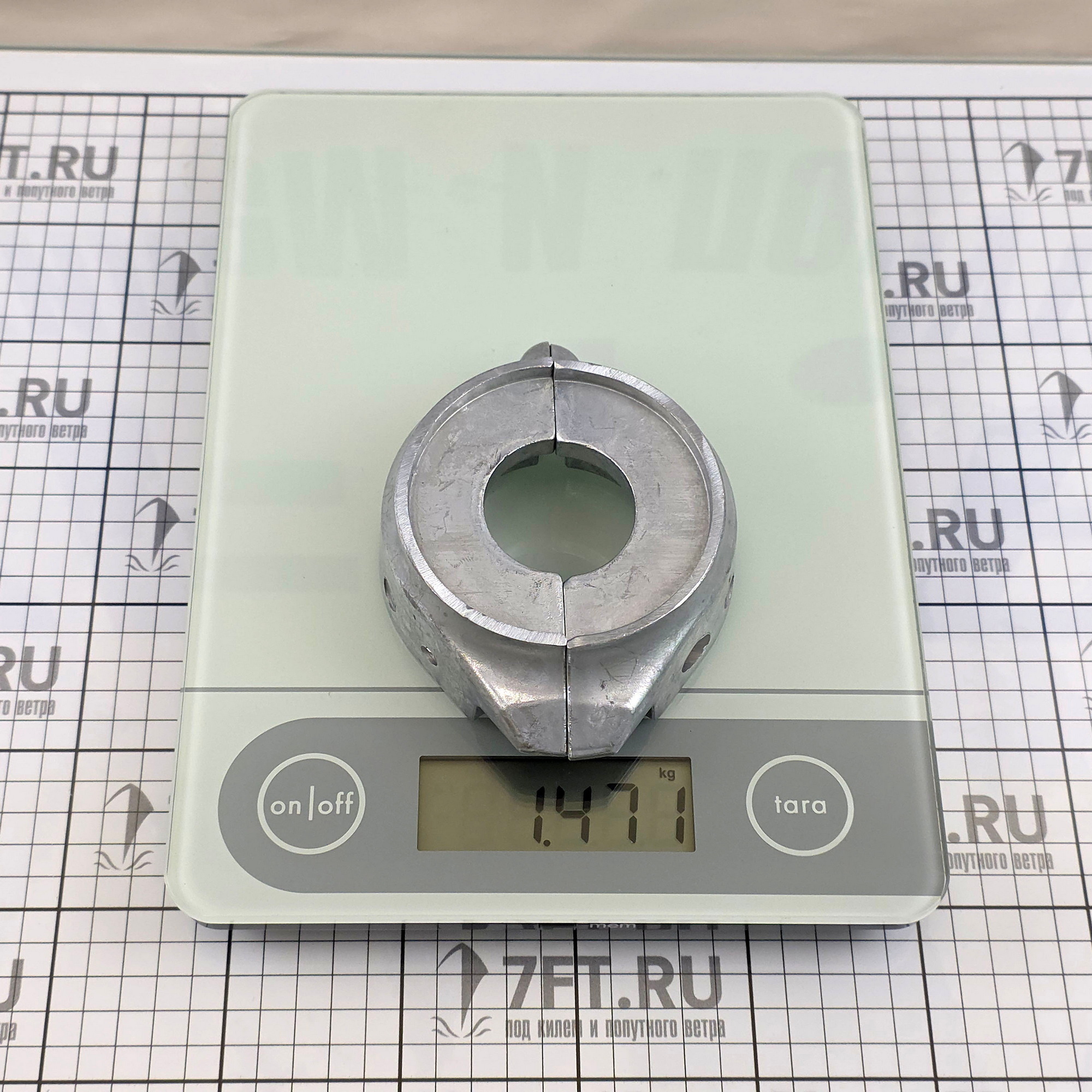 Купить Цинковый кольцевой анод Tecnoseal 00734 Ø110x140x40мм для двигателей Volvo Penta SD 130S, 150S 7ft.ru в интернет магазине Семь Футов