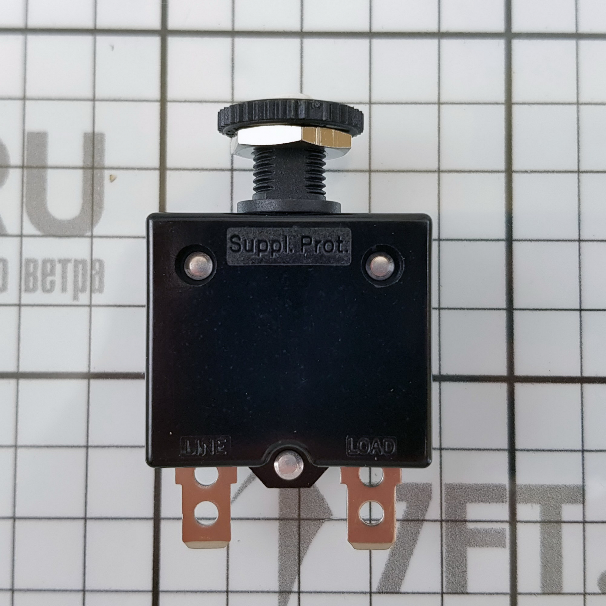 Купить Автоматический выключатель кнопочный неотключаемый Blue Sea CLB 7052 32В 5А быстрого монтаж 7ft.ru в интернет магазине Семь Футов