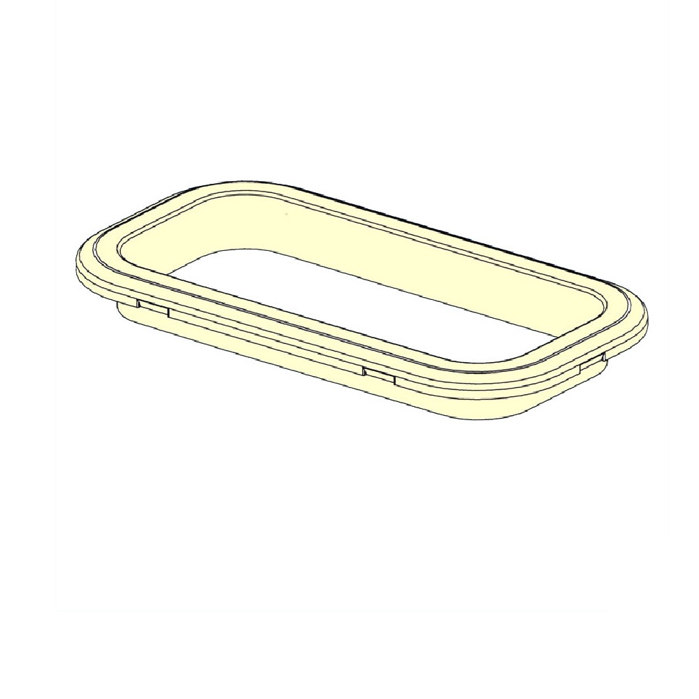 Купить Запасная рамка Lewmar 368302239 для иллюминатора серии New Standard Portlight размер 0 из белого пластика 7ft.ru в интернет магазине Семь Футов