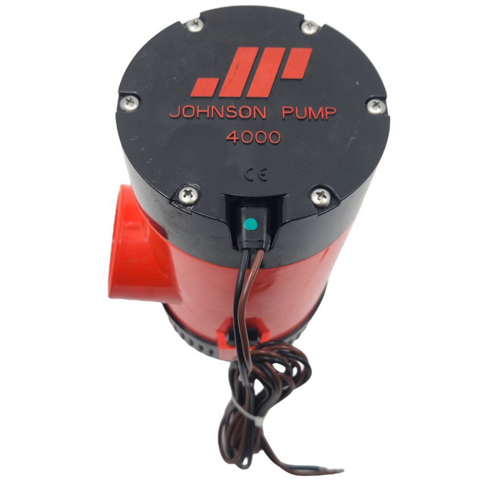 Купить Помпа трюмная Johnson Pump 32-4000-02 Heavy Duty Bilge 4000GPH 24В 7,5А 252л/мин под шланг Ø30/50мм погружная высокопроизводительная 7ft.ru в интернет магазине Семь Футов