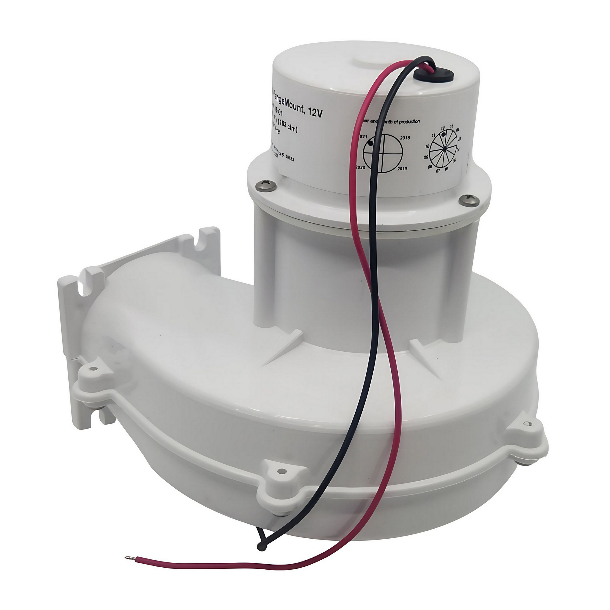 Купить Вентилятор Johnson Pump 80-47416-02 AirV 3-280 24В 2,5А 280м3/ч 195х165х200мм под шланг Ø75мм для машинного отделения 7ft.ru в интернет магазине Семь Футов