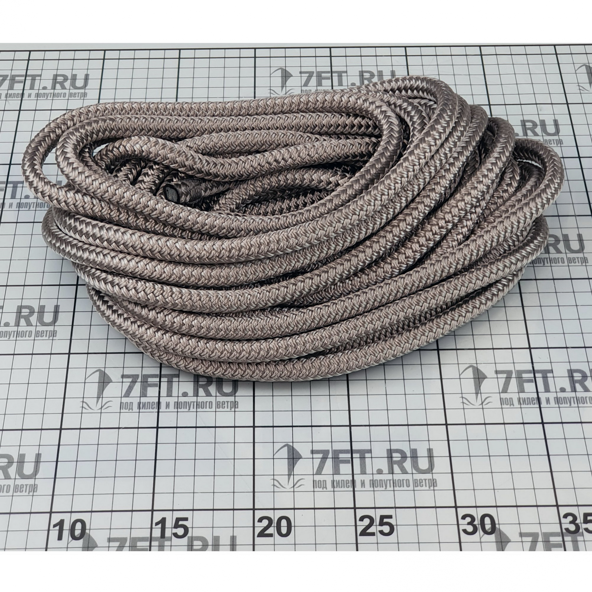 Купить Готовый конец Marine Quality Rio 7181367 10 мм 12 м серый 7ft.ru в интернет магазине Семь Футов