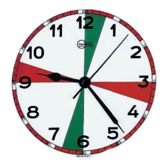 Купить Часы-иллюминатор кварцевые секторные Barigo Skipper 587MSFS 180x70мм Ø150мм из полированной латуни 7ft.ru в интернет магазине Семь Футов