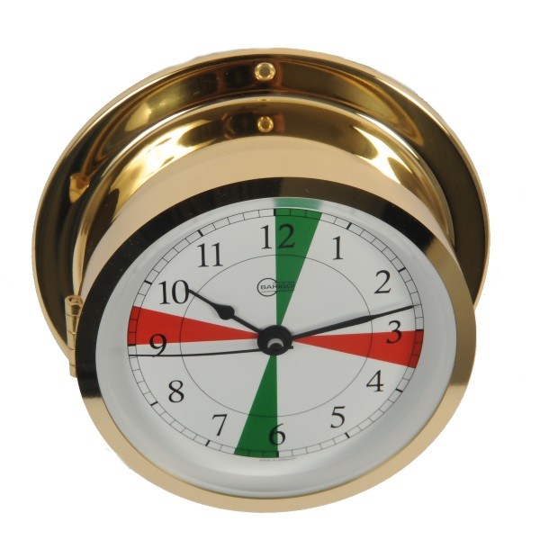 Купить Часы кварцевые Barigo Star 1187MSFS с радиосекторами 110x45мм Ø85мм золотой из полированной латуни 7ft.ru в интернет магазине Семь Футов