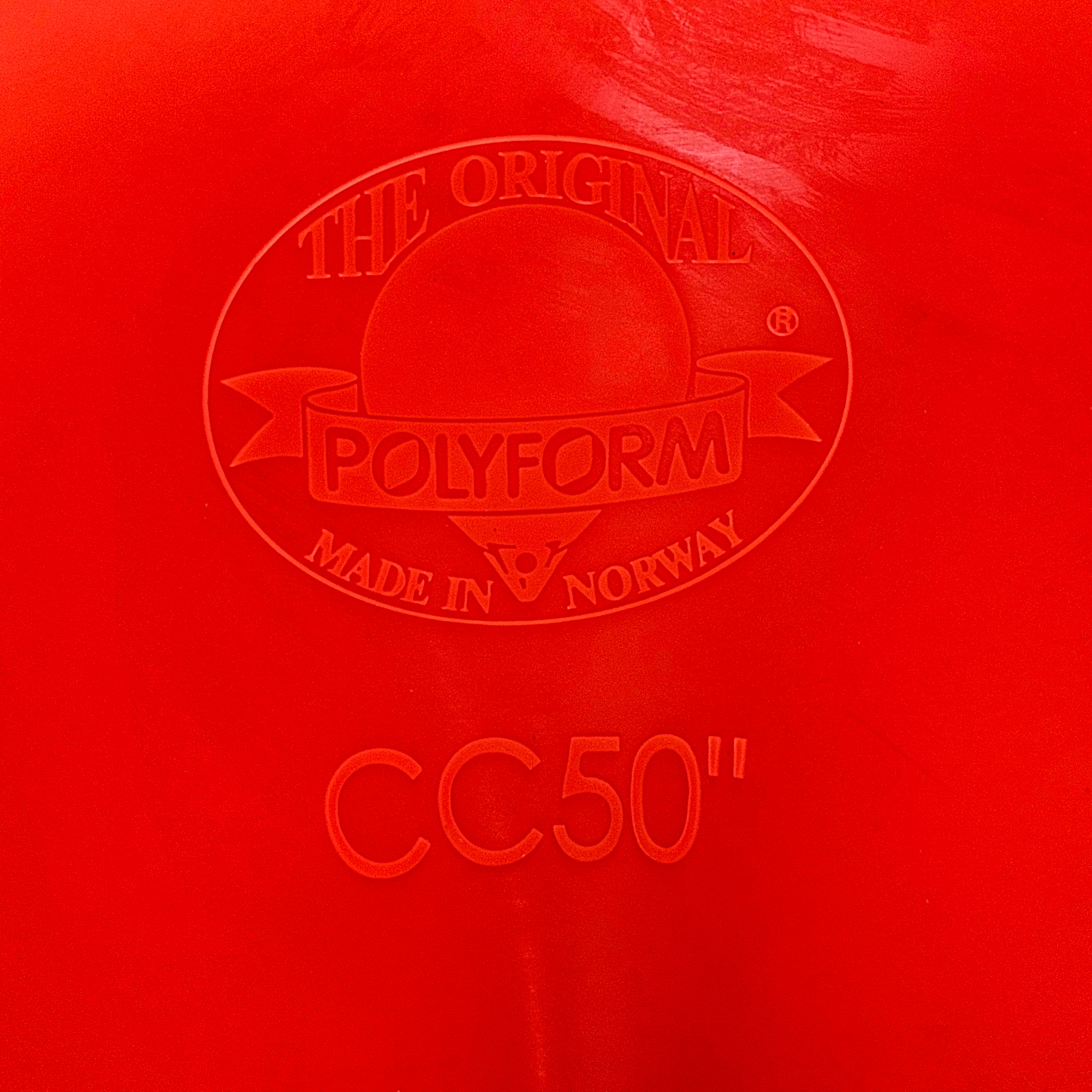 Купить Буй причальный/швартовый надувной Polyform CCD-2/04 Ø385x1090мм плавучесть 27кг из красного ПВХ со штангой Ø16x580мм и якорным вертлюгом 7ft.ru в интернет магазине Семь Футов