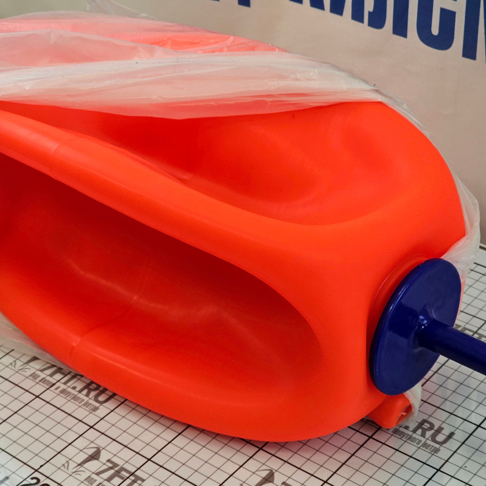 Купить Буй причальный/швартовый надувной Polyform CCD-2/04 Ø385x1090мм плавучесть 27кг из красного ПВХ со штангой Ø16x580мм и якорным вертлюгом 7ft.ru в интернет магазине Семь Футов
