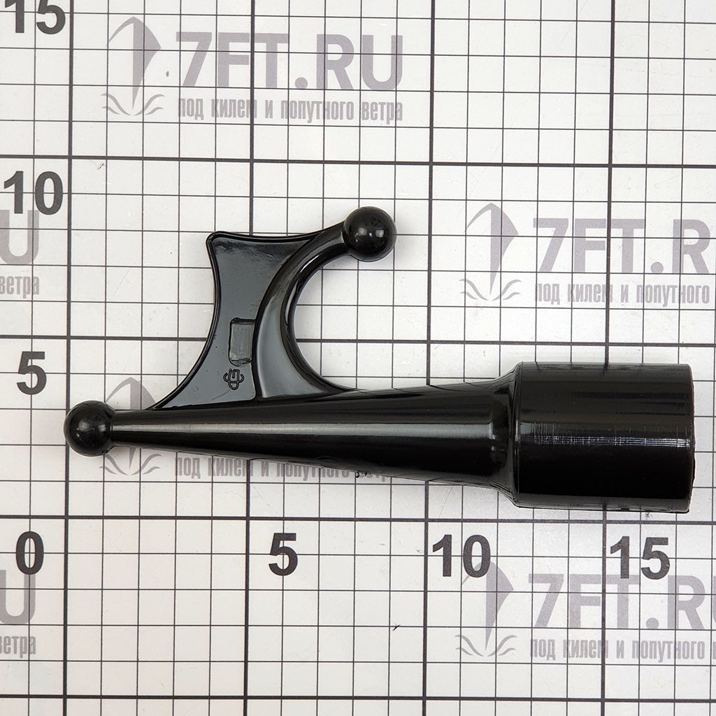 Купить Наконечник для отпорного крюка Ø35мм из чёрного нейлона 7ft.ru в интернет магазине Семь Футов