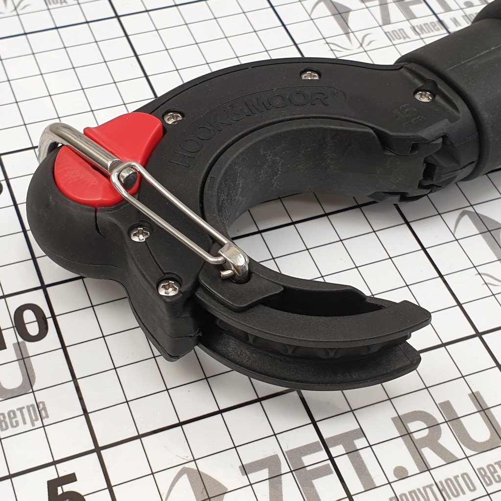 Купить Крюк швартовый для буёв Robship 7080217 Hook&Moor М45 1.8 101-180cм крюк Ø45мм телескопическое древко 2 секции из алюминия 7ft.ru в интернет магазине Семь Футов