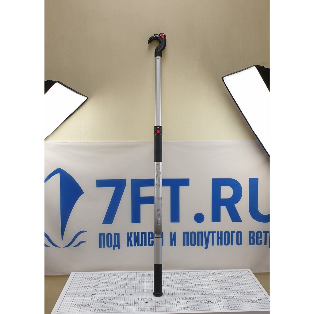 Купить Крюк швартовый для буёв Robship 7080217 Hook&Moor М45 1.8 101-180cм крюк Ø45мм телескопическое древко 2 секции из алюминия 7ft.ru в интернет магазине Семь Футов