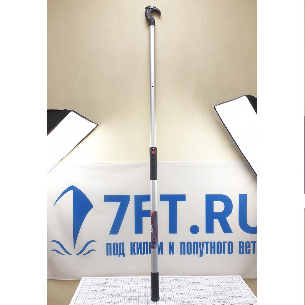 Купить Крюк швартовый для буёв Robship 7080217 Hook&Moor М45 1.8 101-180cм крюк Ø45мм телескопическое древко 2 секции из алюминия 7ft.ru в интернет магазине Семь Футов
