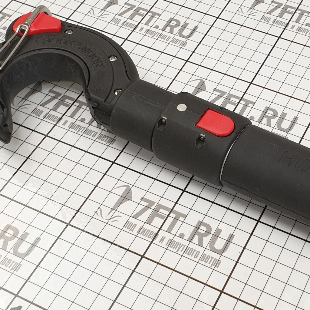 Купить Крюк швартовый для буёв Robship 7080217 Hook&Moor М45 1.8 101-180cм крюк Ø45мм телескопическое древко 2 секции из алюминия 7ft.ru в интернет магазине Семь Футов