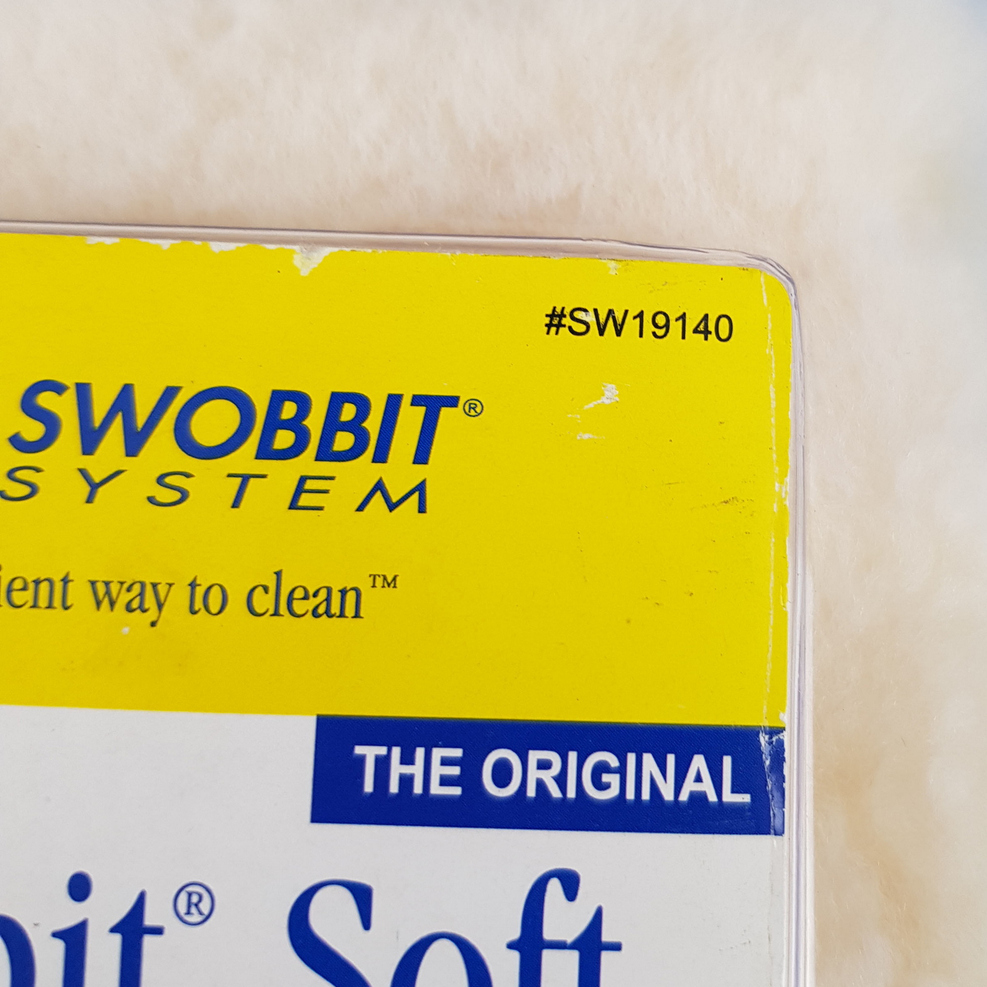 Купить Универсальная губка для мягкой мойки Swobbit Soft Washing Tool Uni-Snap SW19140 355мм из натуральной овчины с защелкой и адаптером 7ft.ru в интернет магазине Семь Футов